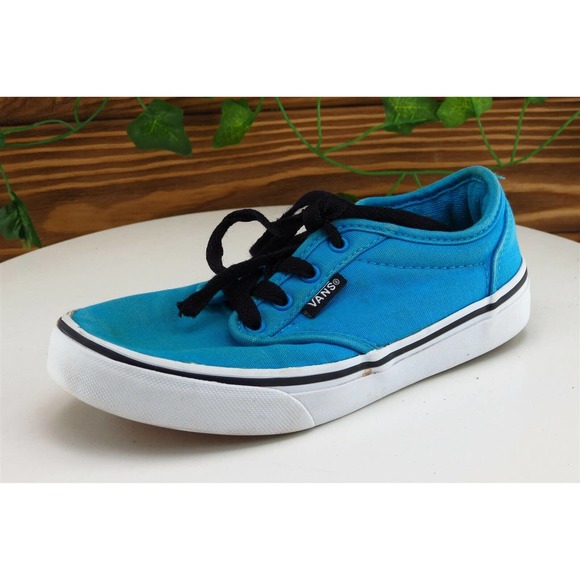 VANS Toddler‎ Girls 13.5 Medium Blue Skateboarding Fabric - Picture 1 of 8